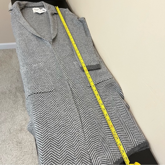 NWT Abercrombie & Fitch Open Front Long Cardigan Sweater With Pockets - Picture 15 of 16